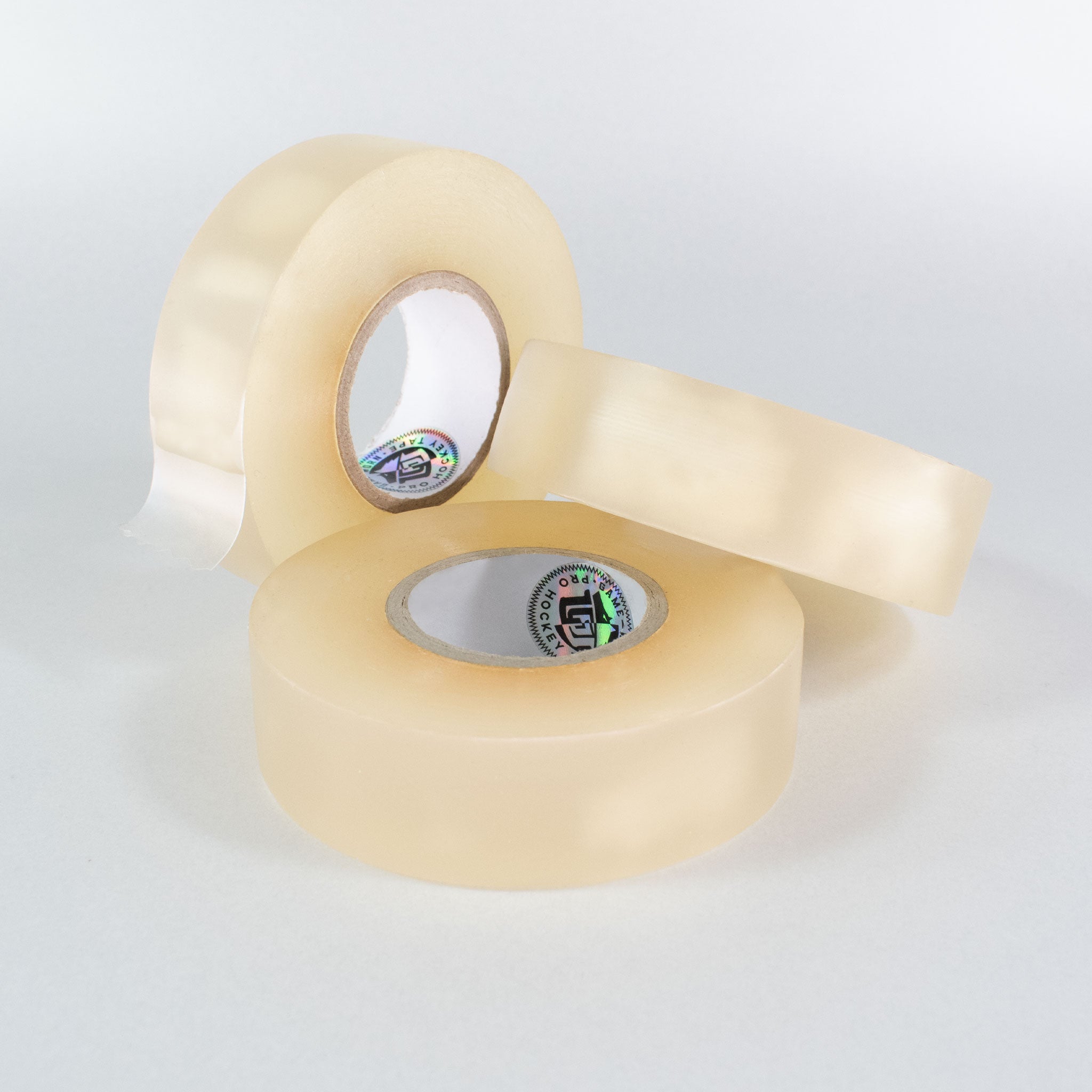 GAME-WORN® Classic Clear Ice Hockey Leg Tape Three Rolls