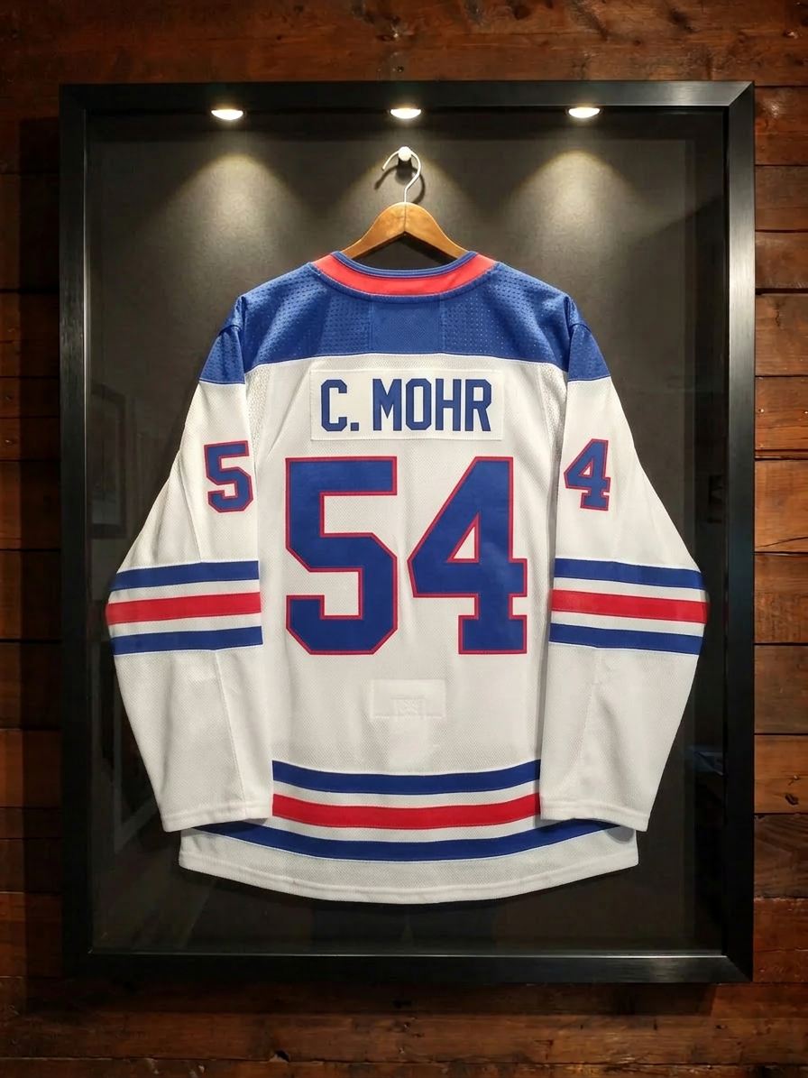 GAME-WORN 2024-25 Slough Jets Ice Hockey Jersey #54 C. Mohr