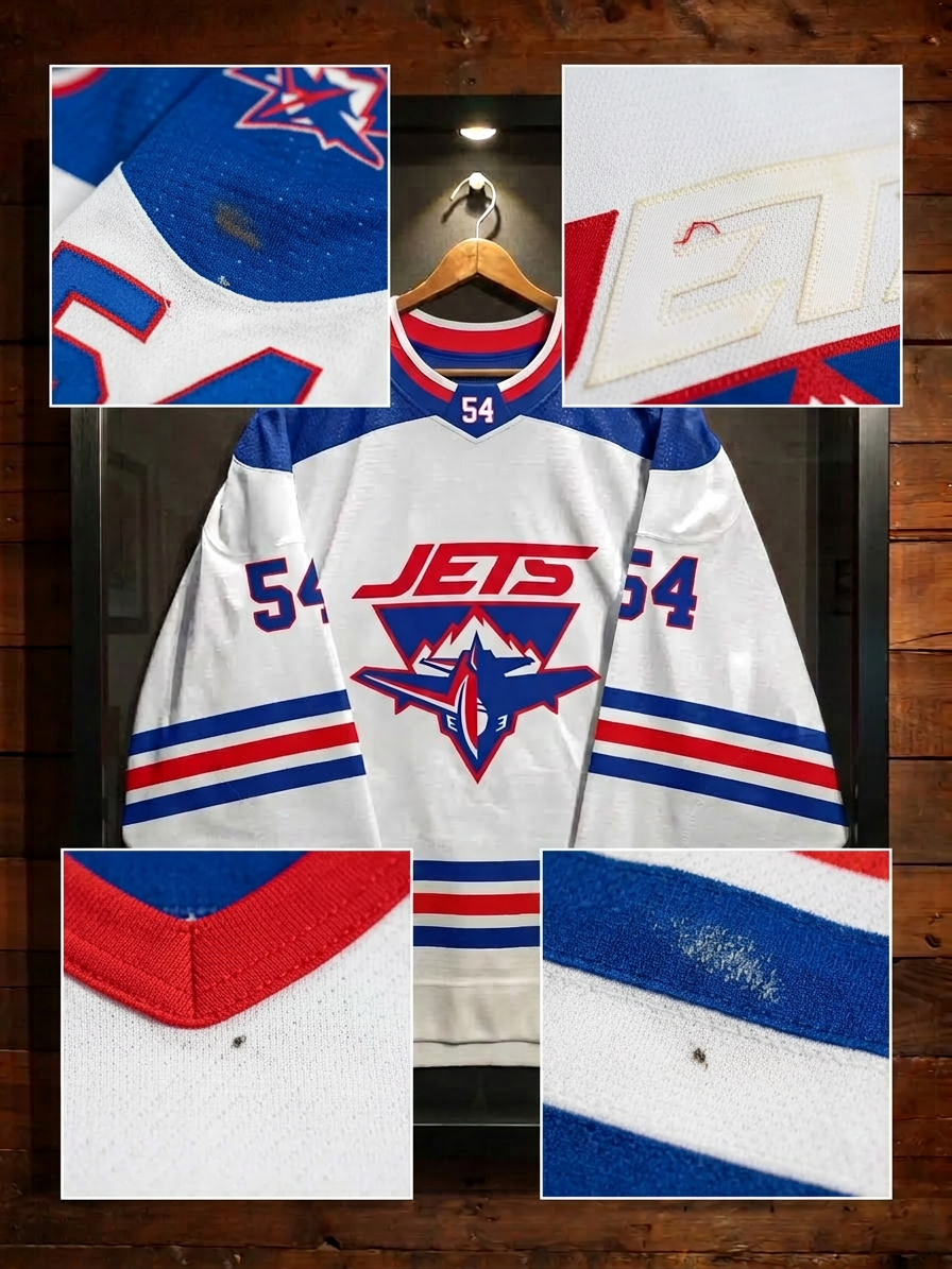 GAME-WORN 2024-25 Slough Jets Ice Hockey Jersey #54 C. Mohr