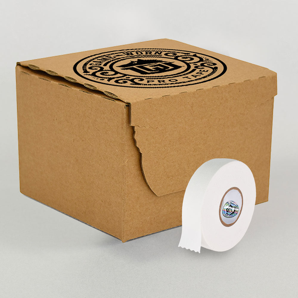 GAME-WORN® Original White Ice Hockey Stick Tape 20 Rolls