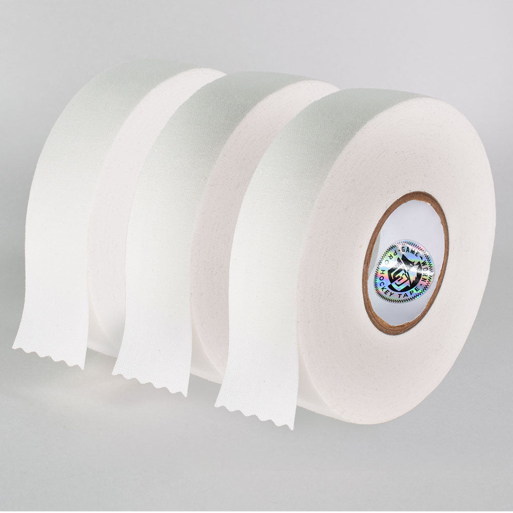 GAME-WORN® Original White Ice Hockey Stick Tape Three Rolls