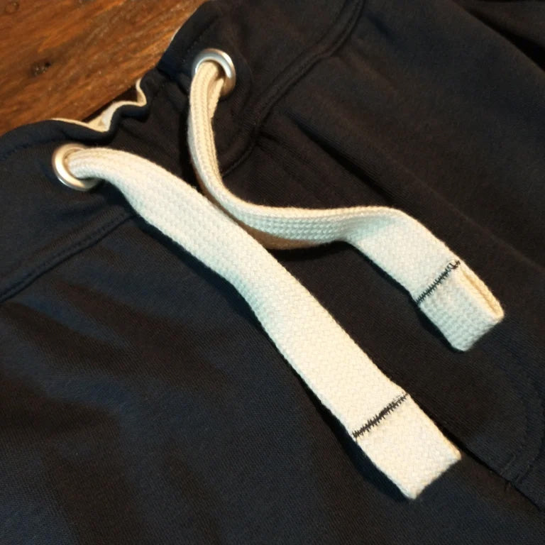 GAME-WORN® Raw Cut Shorts French Navy and Gold