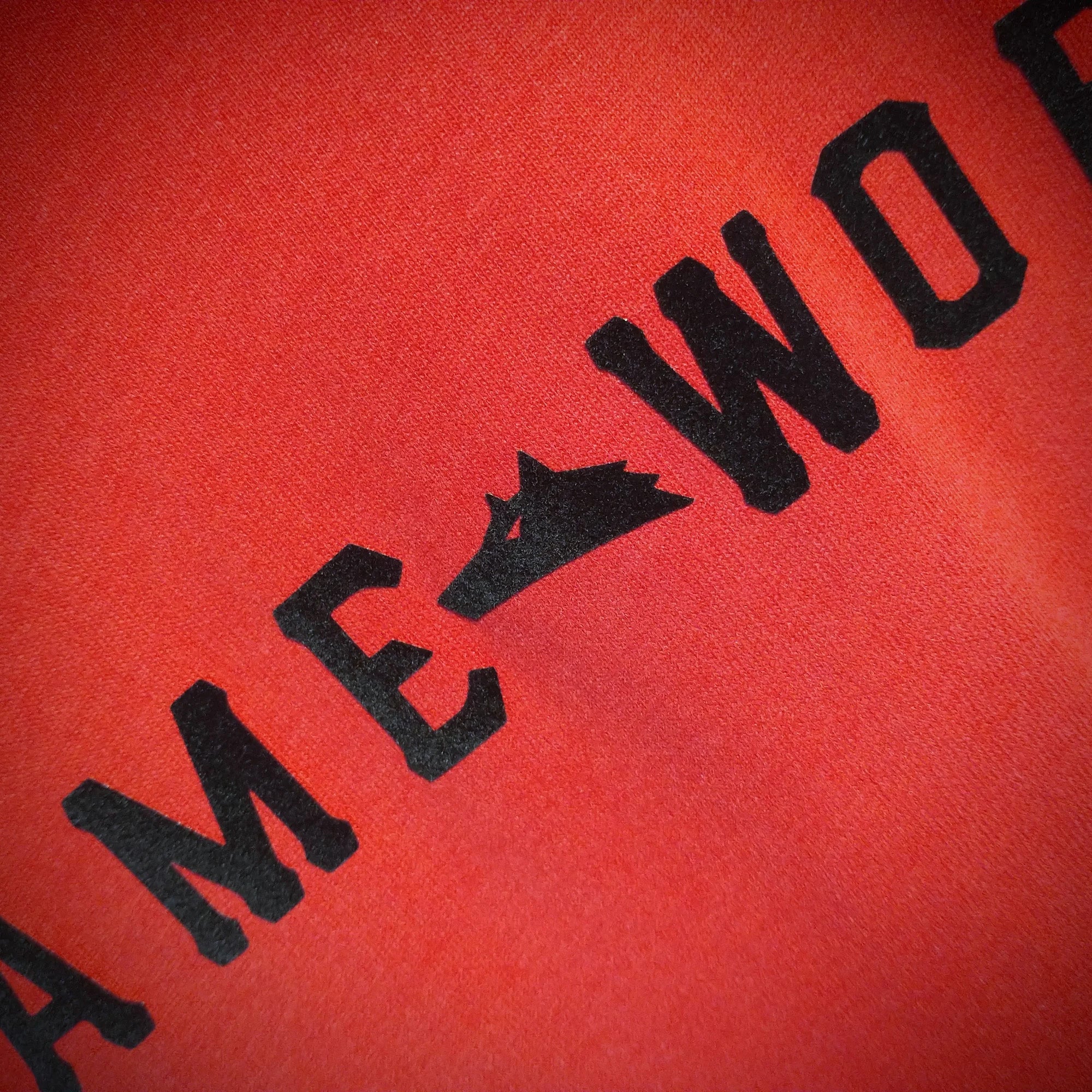 GAME-WORN® Set the Bar T-Shirt  Vintage Red with Black