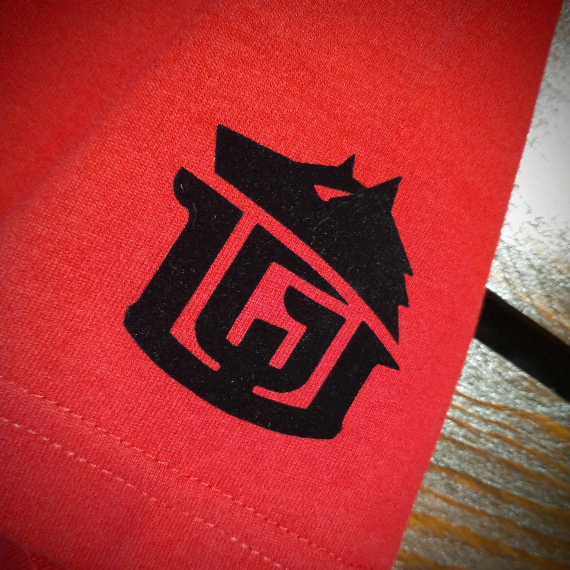 GAME-WORN® Set the Bar T-Shirt  Vintage Red with Black