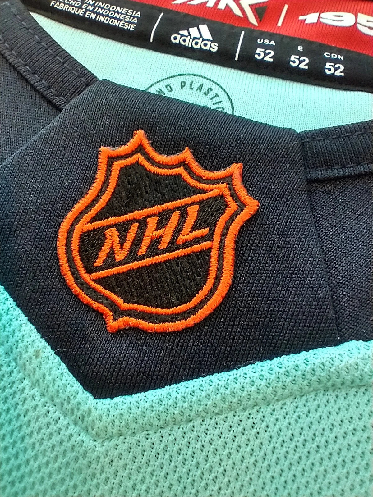 2022-23 Seattle Kraken Reverse Retro One NHL Authentic Adidas Ice Hockey Jersey