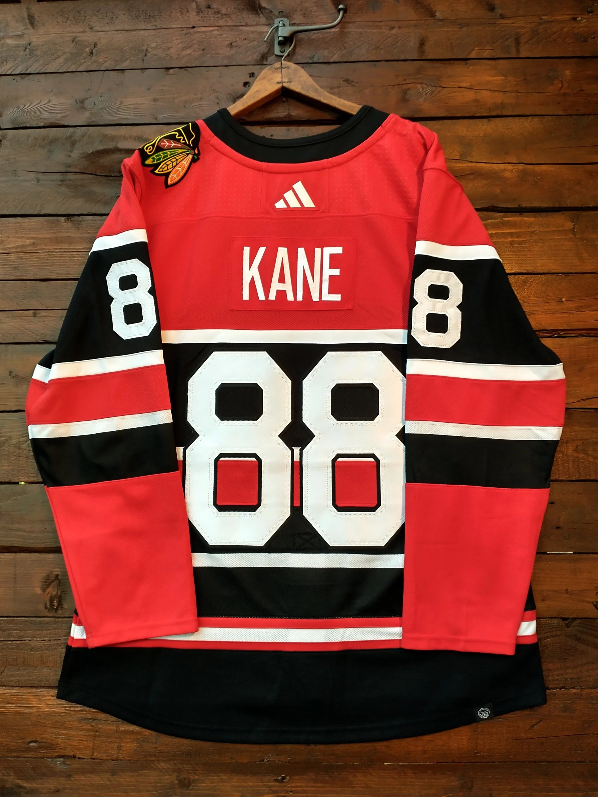 2022-23 Chicago Blackhawks Patrick Kane #88 Reverse Retro Two NHL Authentic Adidas Ice Hockey Jersey