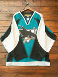 2001-07 San Jose Sharks NHL Authentic KOHO Ice Hockey Jersey