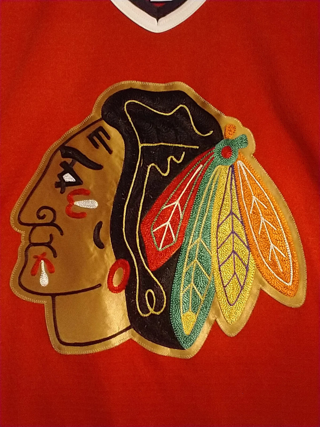 1996-99 Chicago Black Hawks NHL Authentic Ice Hockey Jersey