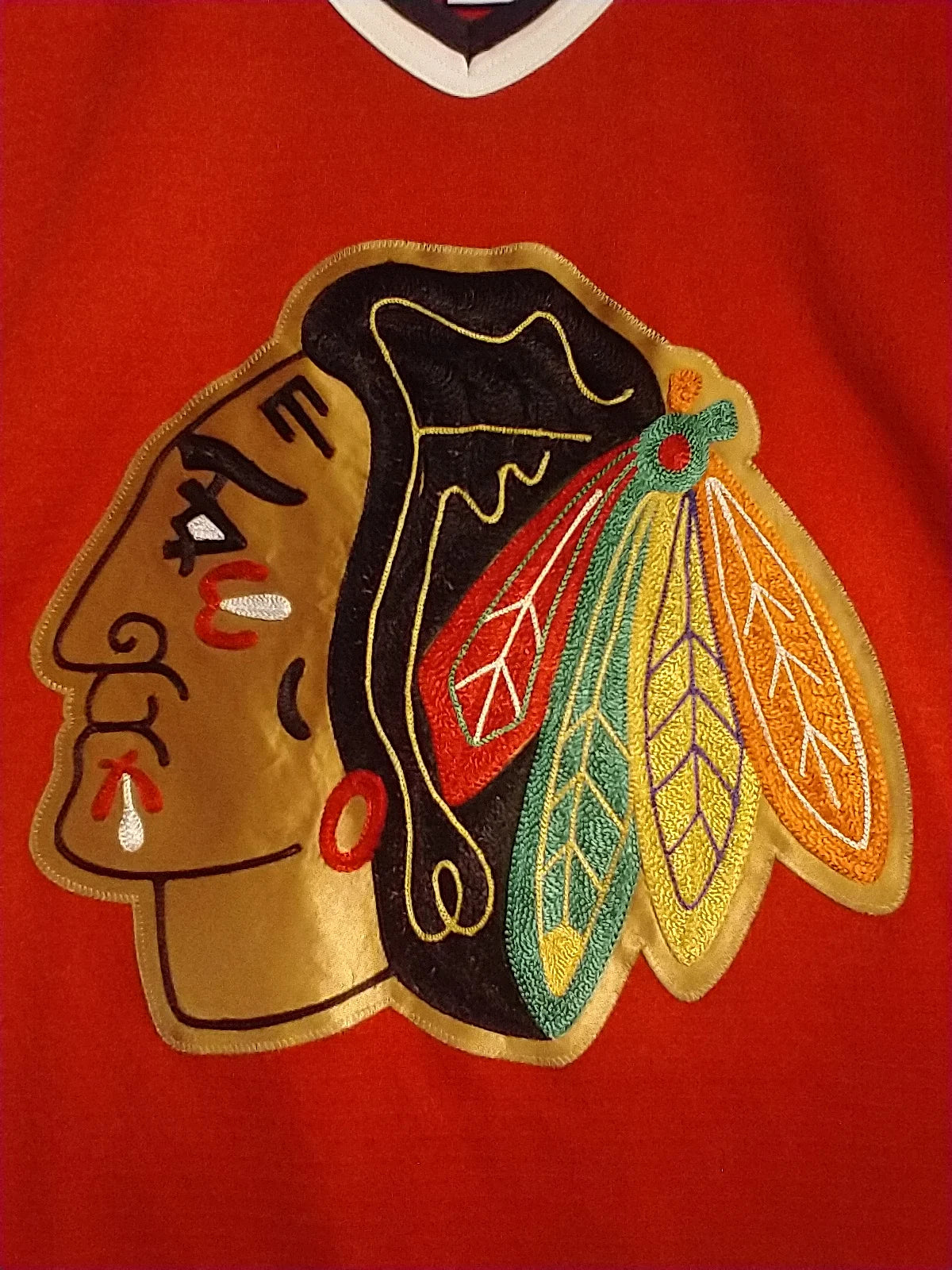 1996-99 Chicago Black Hawks NHL Authentic Ice Hockey Jersey