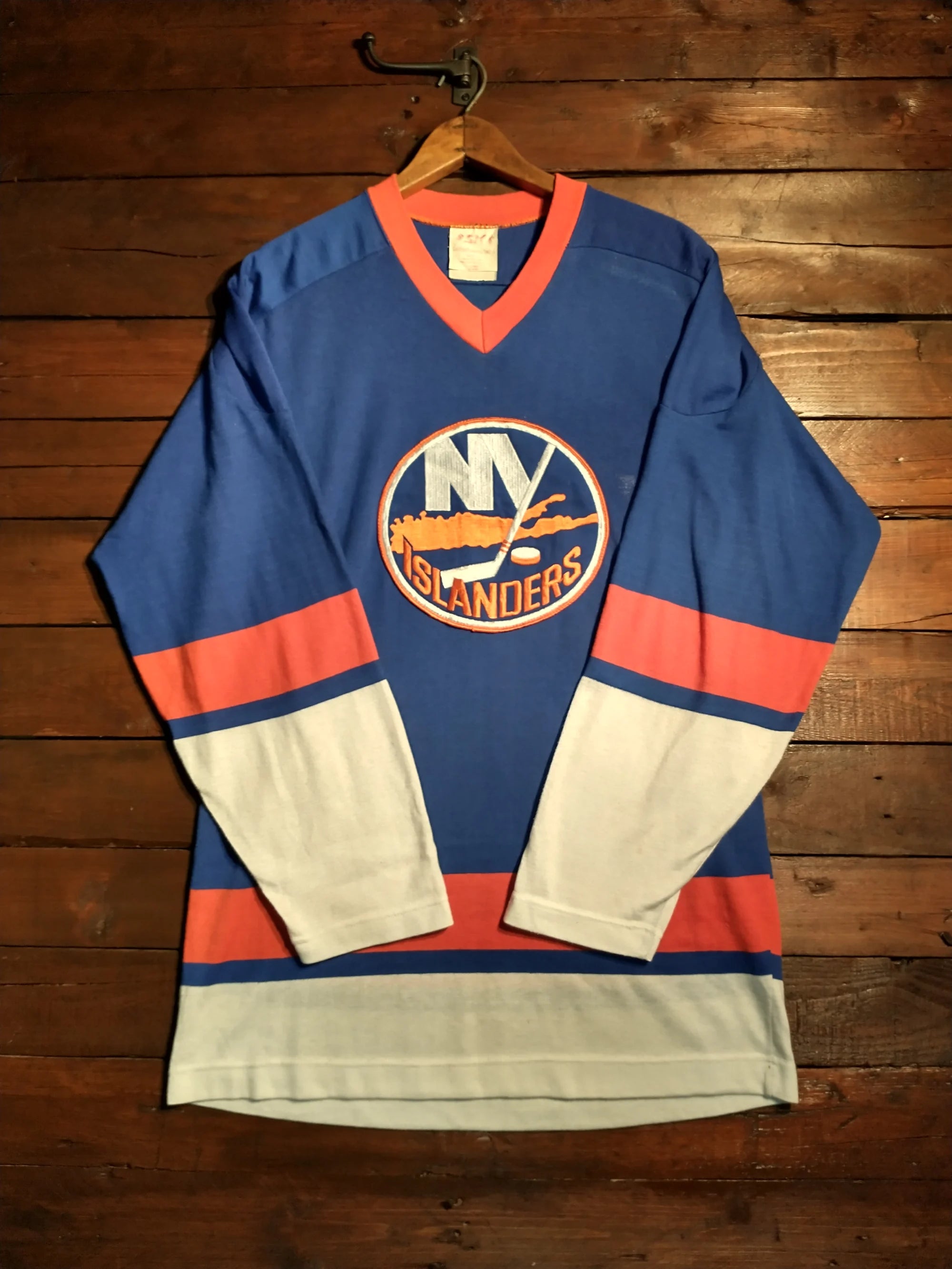 1980-81 New York Islanders Sandow Sporting Knit Licensed NHL Ice Hockey Jersey
