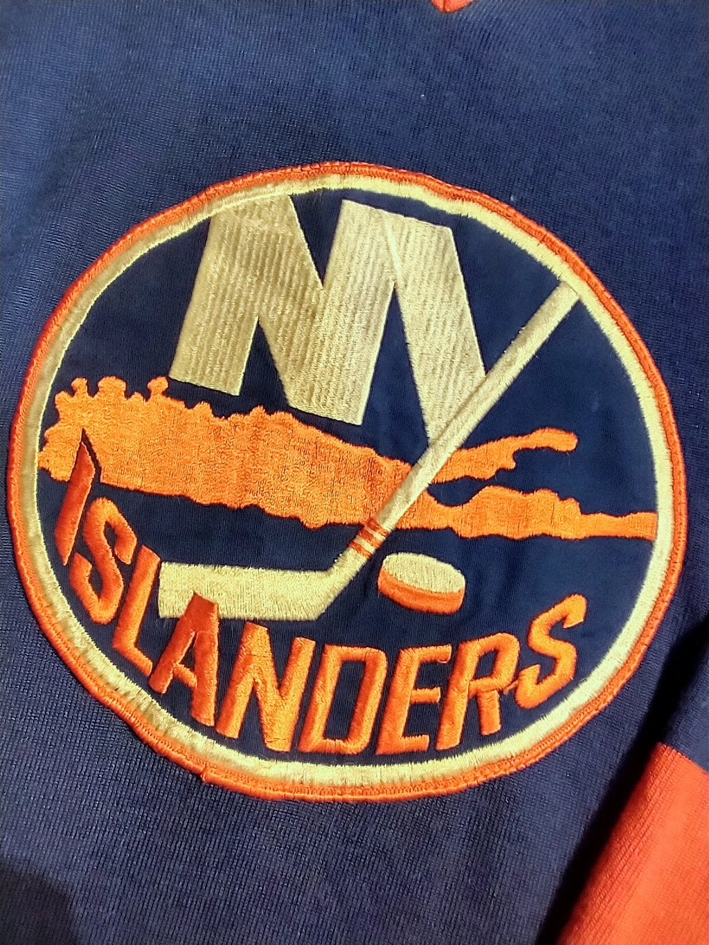 1980-81 New York Islanders Sandow Sporting Knit Licensed NHL Ice Hockey Jersey
