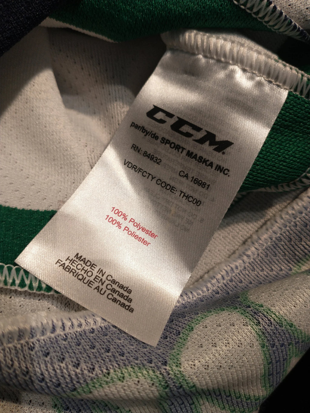 Florida Everblades Ice Hockey Jersey Official CCM