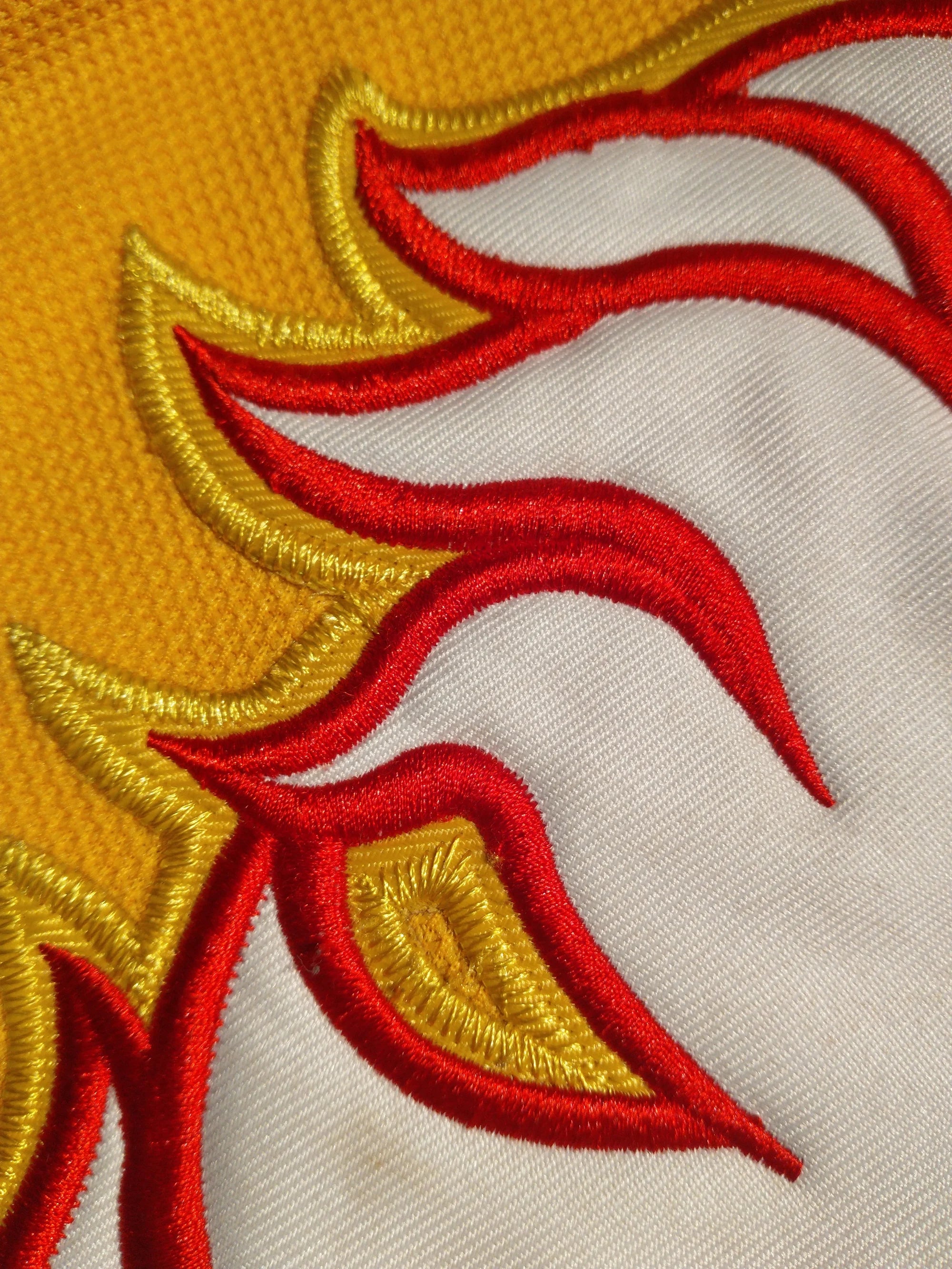 2011 Calgary Flames Jerome Iginla #12 Heritage Classic NHL Authentic CCM Ice Hockey Jersey