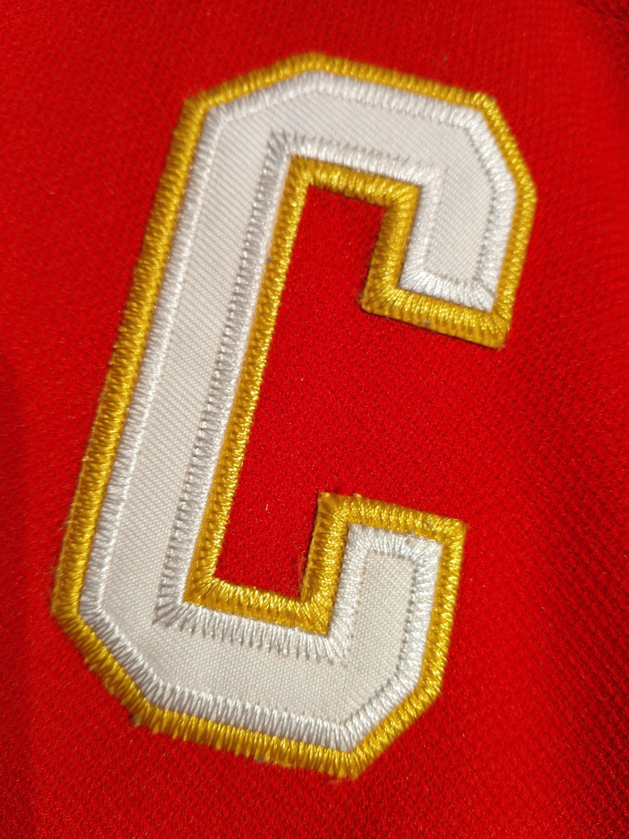 2011 Calgary Flames Jerome Iginla #12 Heritage Classic NHL Authentic CCM Ice Hockey Jersey