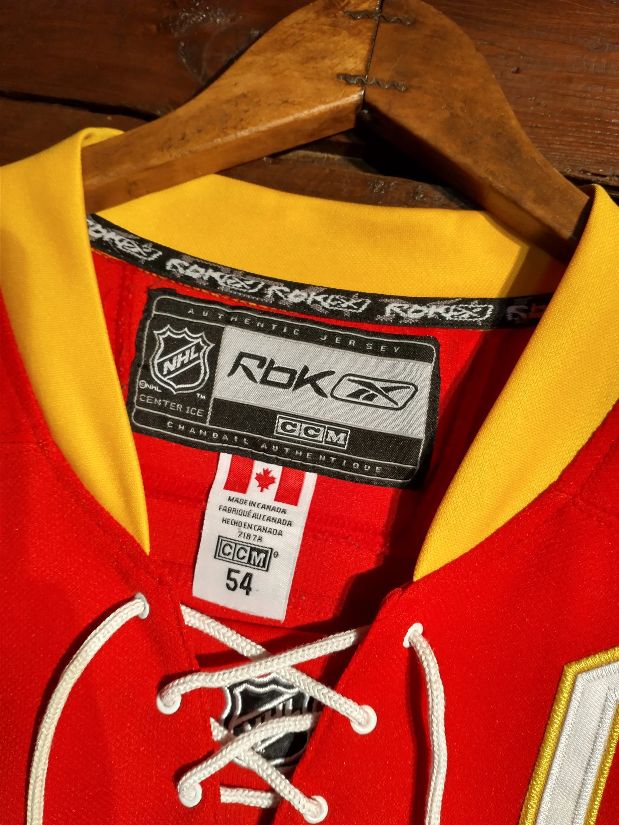2011 Calgary Flames Jerome Iginla #12 Heritage Classic NHL Authentic CCM Ice Hockey Jersey