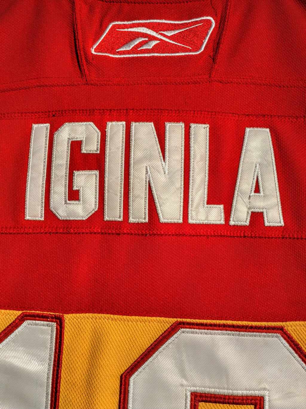 2011 Calgary Flames Jerome Iginla #12 Heritage Classic NHL Authentic CCM Ice Hockey Jersey