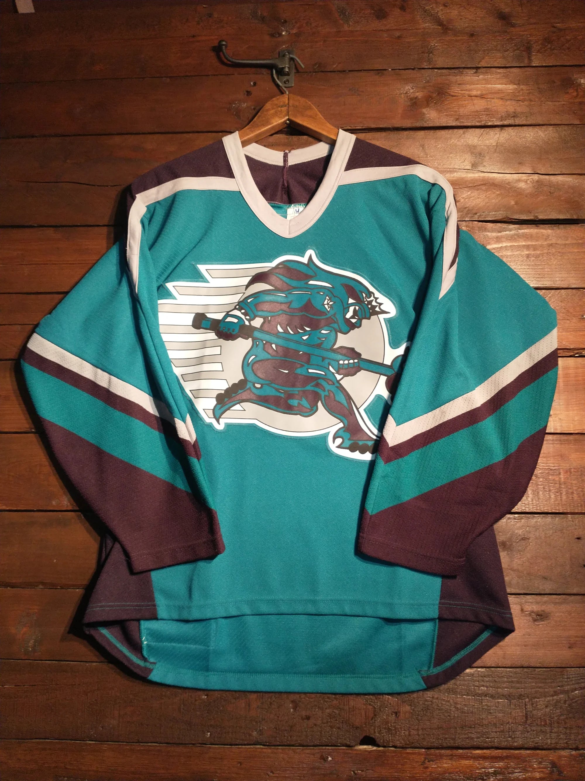 1994 Official Tampa Bay Tritons World Roller Hockey Jersey Official CCM