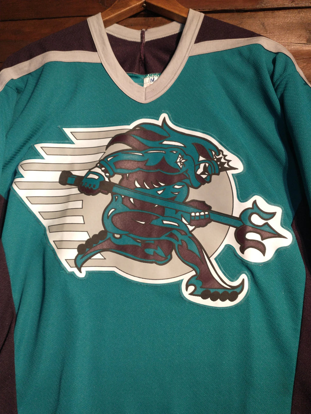 1994 Official Tampa Bay Tritons World Roller Hockey Jersey Official CCM