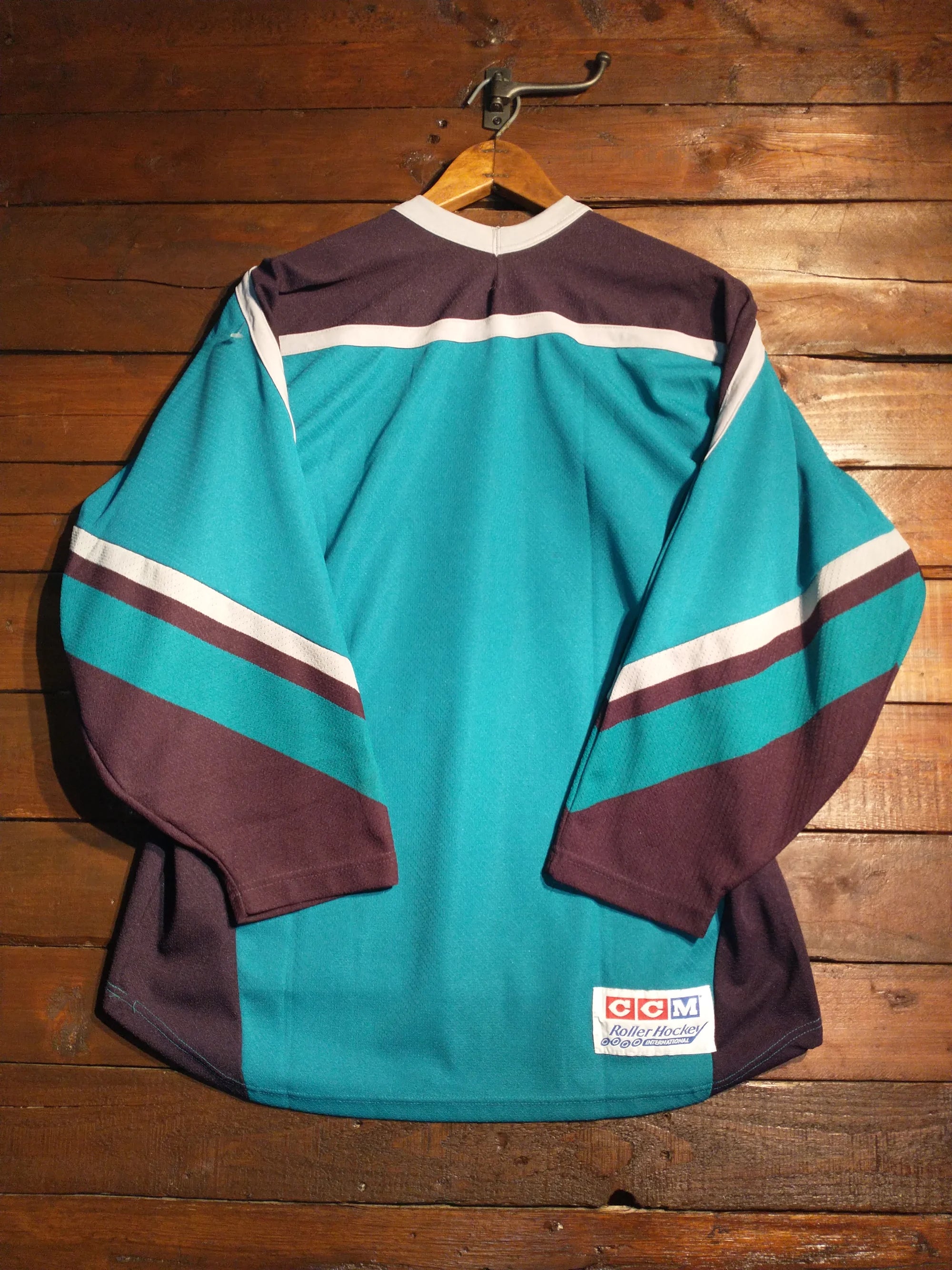 1994 Official Tampa Bay Tritons World Roller Hockey Jersey Official CCM