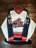 2001-03 Columbus Blue Jackets NHL Authentic Pro Player Ice Hockey Jersey #10