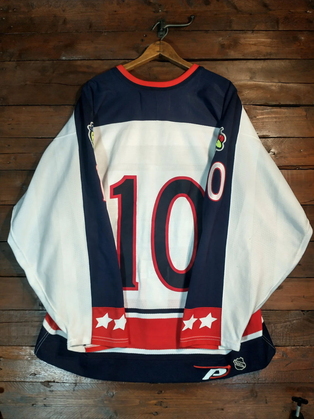 2001-03 Columbus Blue Jackets NHL Authentic Pro Player Ice Hockey Jersey #10