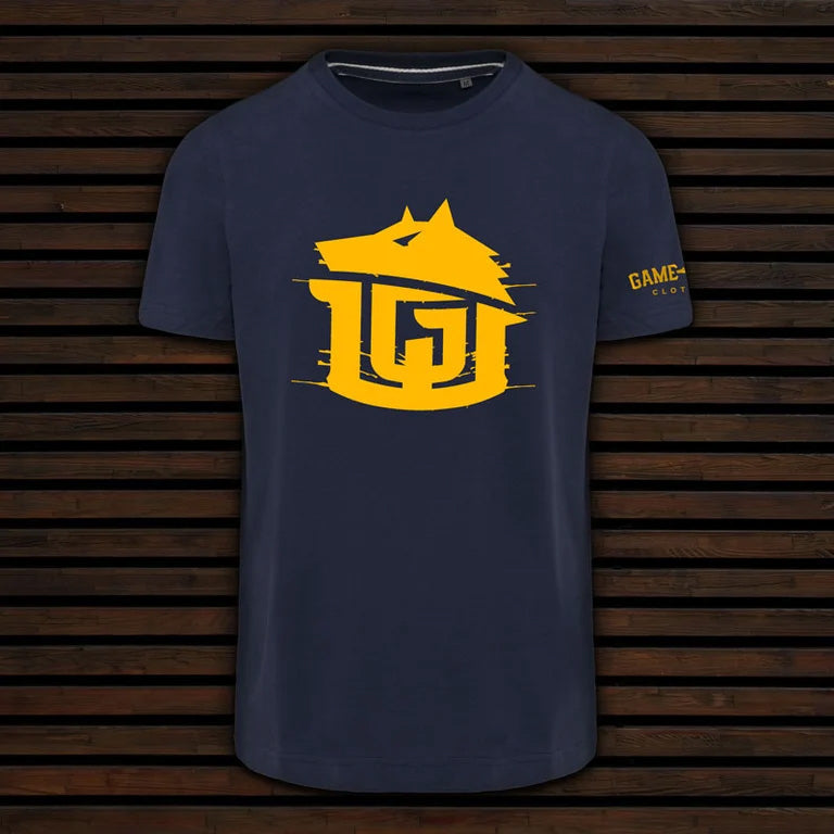 GAME-WORN® T-Shirt G-W Print Vintage Navy/Gold