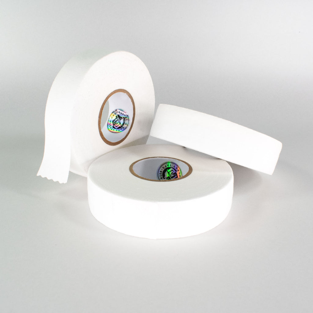 GAME-WORN® Original White Ice Hockey Stick Tape Three Rolls