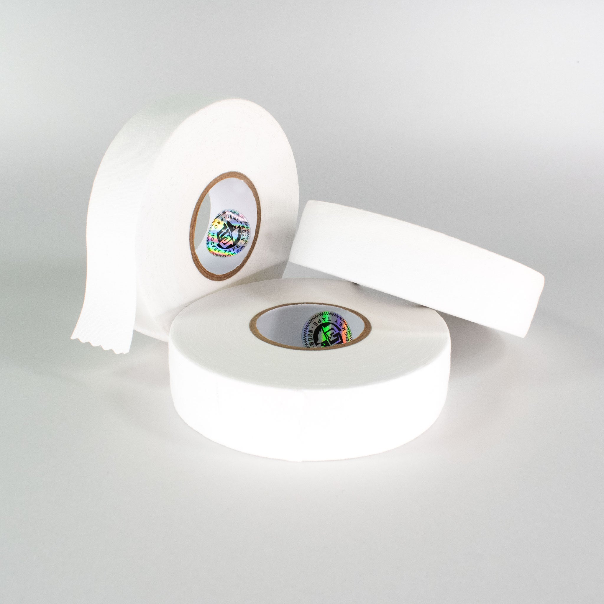 GAME-WORN® Original White Ice Hockey Stick Tape Three Rolls