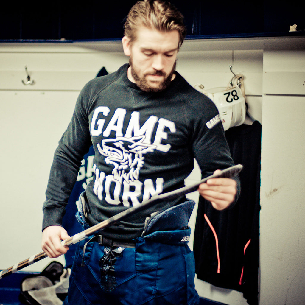 GAME-WORN® Traditional Black Ice Hockey Stick Tape Six Rolls